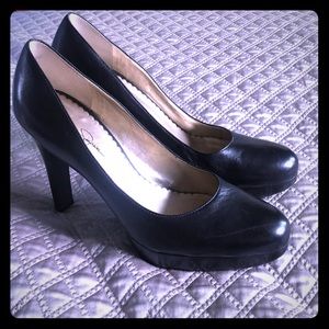 Jessica Simpson Black Platform Heels Size 10